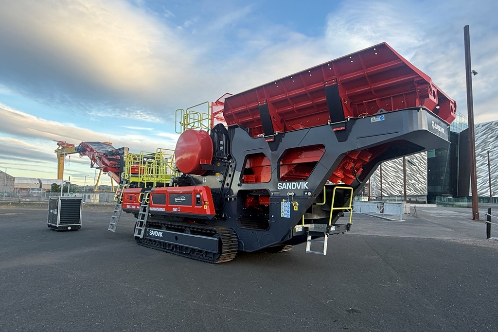Award for bidrag til utvikling av nye Sandvik UJ443E ZERO